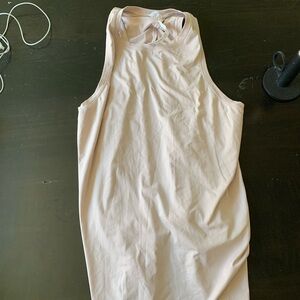 Lululemon Athletica White Sleeveless Tank Top